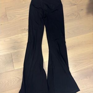 Aerie black flare leggings
